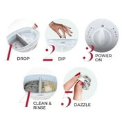 Connoisseurs LaSonic SafeWave Dual-Tank Sonic Jewelry Cleaner Machine
