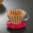 thumbnail image 3 of 50x Premium Coffee Filters Kitchen Accessories Single Serving Paper for, 3 of 8