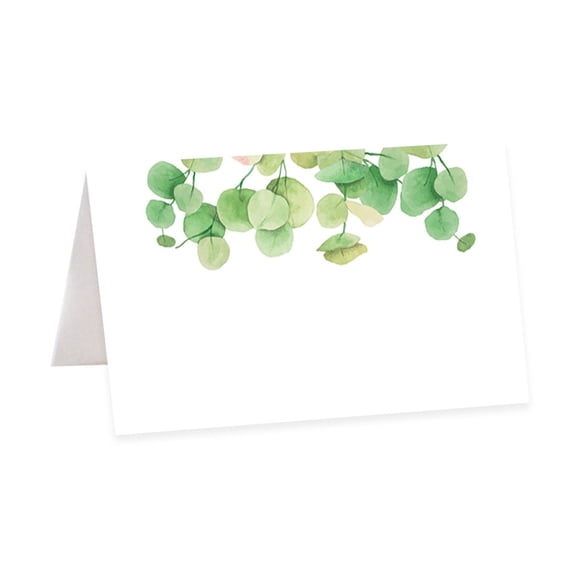 Koyal Wholesale Table Place Cards Eucalyptus Greenery Wedding Seating Name 56 Pack