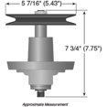 thumbnail image 1 of (2) 918-04608A MTD Cub Cadet Spindles, 1 of 5