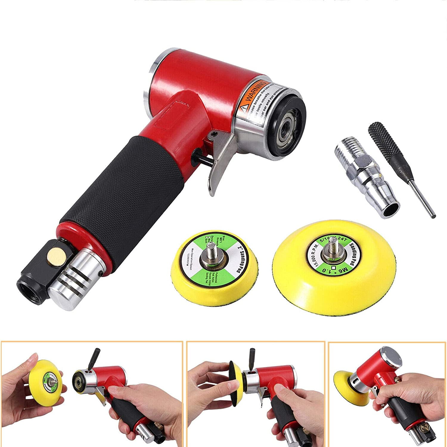 Air Grinder Car Air Pneumatic Polisher Sander Grinder Angle Grinder