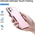 thumbnail image 2 of Entronix Heavy Duty Case Compatible with iPhone 11, Slim Hard Cover, Pink, 2 of 8