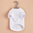 thumbnail image 5 of Dog Clothes Breathable Cotton Dog T-Shirt Lightweight Short Sleeve Pet Tee Summer Casual Outfit for Small Medium Dogs Cats Puppies Daily Wear, 5 of 7