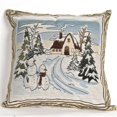 thumbnail image 1 of Taie d'Oreiller d'Un Côté Tapisserie Hiver TimeTea Temps, 1 of 1