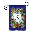 thumbnail image 2 of Breeze Decor 80097 Winter S Monogram 2-Sided Impression Garden Flag - 13 x 18.5 in., 2 of 2