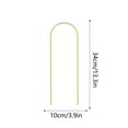 thumbnail image 2 of Small Metal Trelli For Potted Plants Gold Trelli For Climbing Plants Indoor Mini Trelli For Potted Plants Support Stake House Plants Trelli For Garden Potted, 2 of 4