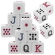 thumbnail image 3 of 15 dados de póker españoles, acrílicos, con letras divertidas., 3 of 6