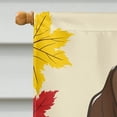 thumbnail image 3 of Caroline's Treasures BB2049CHF Basset Hound Thanksgiving Flag Canvas House Size , Large, multicolor, 3 of 4