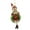 WREATH, variant on Pixie Ornament - One Ornament 5.75 Inch, Glass - Christmas Gift Elf Cg0221 Wreath