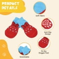 thumbnail image 3 of Pet socks Pet supplies Knitted non-slip warm cotton socks Breathable comfortable dog socks, 3 of 6