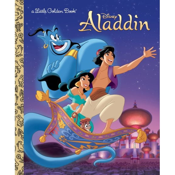 Pre-Owned Aladdin (Disney Aladdin), (Little Golden Book), by Karen Kreider, Hardcover, JUVENILE FICTION / Media Tie-In, English