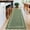 gray-green-2*10ft(61*305cm), variant on Scalloped Round Rugs 4ft Washable Circle Rug Non Slip Low Pile Boho Small Circular Rug for Bedroom, Bathroom, Entryway, Kids Room, Office, College Dorm, Brown