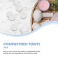 thumbnail image 3 of 100Pcs Magic Soft Cotton Compressed Towel Wipes Tablet Travel Tissue, 3 of 5