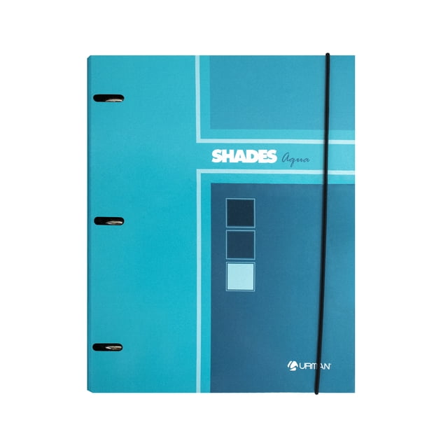 Carpeta Profesional Pasta Dura Shades Agua Raya 120hojas