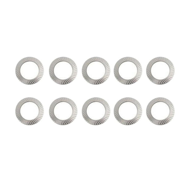 Piezas de Los Componentes de Junta de leación de Aluminio Del Espaciador de Rueda de Bici 10Pack Macarena Espaciador Easywheel para bicicleta plegable