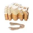 thumbnail image 3 of yotijay Unfinished Wood Train Cutouts Train Shape Accessories Wooden Tags Crafts Hanging, 3 of 9