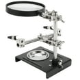 thumbnail image 3 of 5X Magnifier Soldering Station with Clamp Foldable Adjustable Ergonomic Design Optical Lens Magnifying Glass for Maintenance, 3 of 14