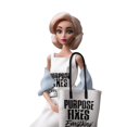 thumbnail image 6 of Purpose Fixes Everything® Polyester Canvas Tote Bag, 3 Sizes, White, 6 of 8
