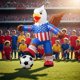 thumbnail image 4 of Inflable Leyndo Águila de 1,5 m para el Mundial de Fútbol 2026 con luces, 4 of 6