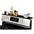 thumbnail image 3 of StoveShelf 30" Length Black Magnetic Shelf for Kitchen Stove - Kitchen Storage Solution with Zero Installation - Over Stove Spice Rack Organizer, 3 of 5