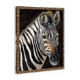 thumbnail image 3 of Stupell Industries Bohemian Zebra with Geometric Border Canvas Art, 30 x 40, by Lucca Sheppard, 3 of 8