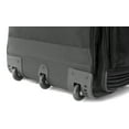 thumbnail image 5 of J World Brighton 33" Rolling Duffle Checked Bag for Travel, Black, 5 of 7