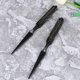 thumbnail image 3 of 2pcs Wig Brush Professional Pointed Tail Airbag Brush Hair Extension Brush for Women Girls (Black), 3 of 4