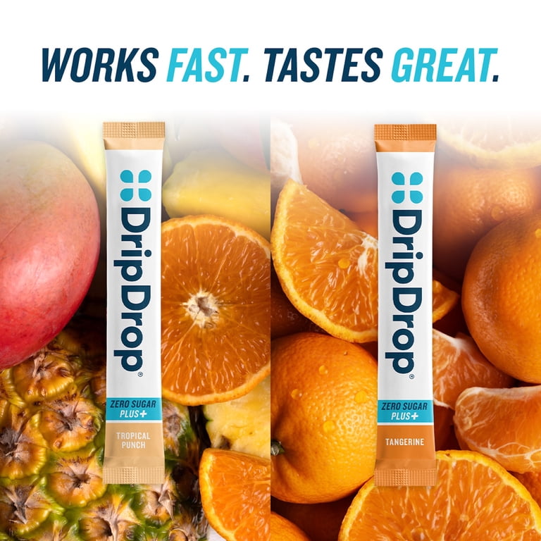 DripDrop Zero Sugar Electrolyte Powder Mix, 10 Count photo 7