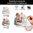 thumbnail image 5 of Adornos navideños planos 2D | Decoración festiva para fiestas en casa o en la oficina | Ligeros y fáciles de colgar | Decoraciones y regalos de temporada reutilizables, 5 of 5