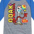 thumbnail image 3 of Toy Story 4 - Ooak One Of A Kind Forky - Toddler & Youth Raglan Graphic T-Shirt, 3 of 4