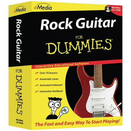 eMedia for Dummies FD06101 Rock Guitar for Dummies CD-ROM (PC and Mac)