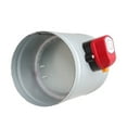 thumbnail image 5 of 220V Galvanized Damper Electric Air Valve Motorized Check Valve for 3/4/5/6/8inch Pipe 80/100/125/150/200/250mm, 5 of 5