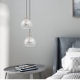 thumbnail image 3 of 40645-91 Livex Lighting Art Glass - 1 Light Mini Pendant in Coastal Style - 7 Inches wide by 11 Inches high, 3 of 8