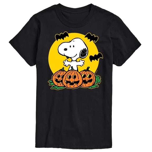 Peanuts - Snoopy Pumpkin Patch - Men's Short Sleeve Graphic T-Shirt