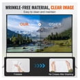 thumbnail image 3 of Projector Screen with Stand 150 Inch, 16:9 HD Outdoor Movie Screen, Portable Tripod Stand, Wrinkle-Free for Home Theater, Backyard Cinema, 3 of 7