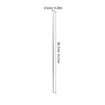 thumbnail image 2 of ULTNICE 1 Pair Cooking Chopsticks for Noodle Cooking Non-Slip Silver Reusable, 2 of 8
