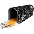 thumbnail image 6 of Halloween Mailbox Cover Magnetic Large Oversized Spiders Spiderweb Mailbox Wraps Post Letter Box Cover for Garden Yard Home Decor 25.5" x 21", 6 of 6