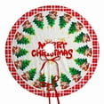 thumbnail image 5 of FlareFable 24Inch Colorful Christmas Tree Skirt Decorations, Fun Winter Holiday Christmas Decorations, Art Vibe to Home Tree Skirt Round Xmas Cover for Christmas Party Mat Indoor, 5 of 18