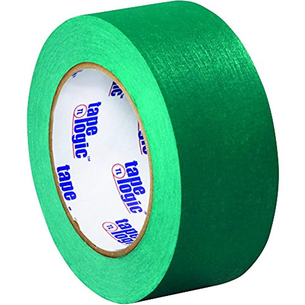 Tape Logic Masking Tape Dark Green 2" x 60 Yard Roll (24 Roll/Case)