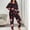 Pink-5, variant on HWRETIE Women's Plus Size Printed Long Sleeve Pants Set Casual Home Suit Valentine's Day Outfit Fashion Comfy Loungewear Two-Piece Set for Relaxed Daily Style Pink-5