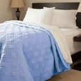 thumbnail image 2 of Lavish Home 66-40-K-I 102 x 86 in. Solid Color Bed Quilt, Ivory - King Size, 2 of 2
