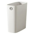 thumbnail image 2 of Small Trash Can PP TPR Plastic Wastebasket For Bathroom Bedroom Kitchen,Trash Bags, 2 of 9