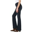 thumbnail image 3 of WallFlower Women's Luscious Curvy Bootcut Mid-Rise Insta Stretch Juniors Jeans (Standard and Plus), 3 of 5