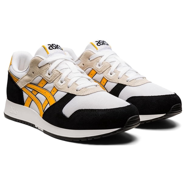 Tenis Asics Hombre Lyte Classic Blanco Amarillo