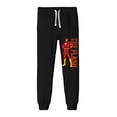 thumbnail image 2 of Flash Minimalist Youth Boy's Black Sweatpants-Medium, 2 of 3
