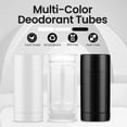 thumbnail image 2 of 30ml/1oz Twist-Up Refillable Tubes - Clear Empty Deodorant Containers, 15 Pack, 2 of 7