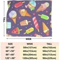thumbnail image 3 of Yibo Cartoon Frog Blanket Flannel Soft and Comfortable Anti-static Bed Sofa Blanket, 3 of 6