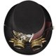 thumbnail image 4 of Sombrero de copa, estilo steampunk, gótico, piel de anime, 56 a 60 cm, unisex, 4 of 5