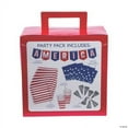 thumbnail image 3 of Patriotic Tableware Kit for 8 Guests, Fourth of July, Party Supplies, 33 Pcs, 3 of 3