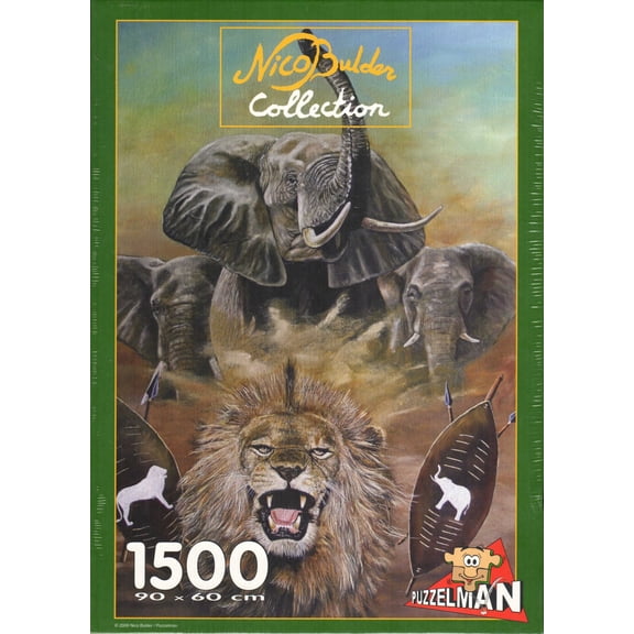 Puzzleman 1500 Piece Puzzle - Africa